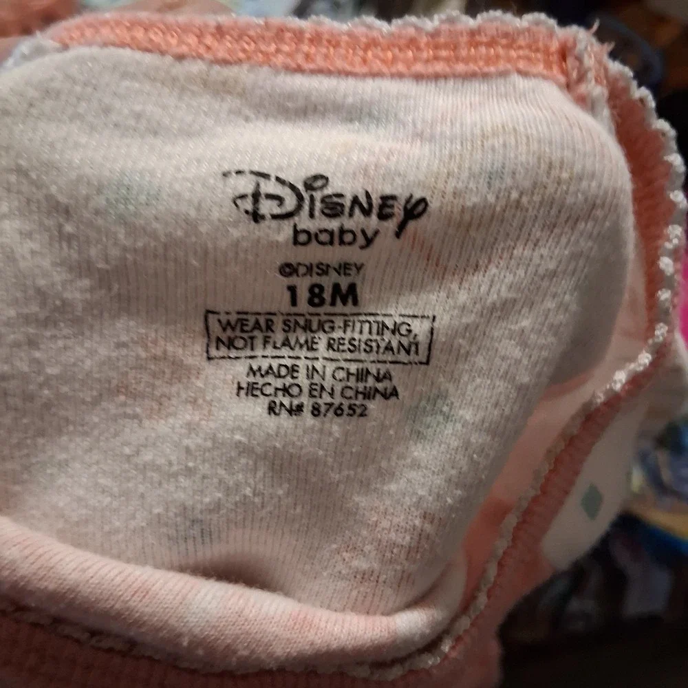 Disney Lion King Baby Girl Nala‎ Pajama Set 18 Mos EUC